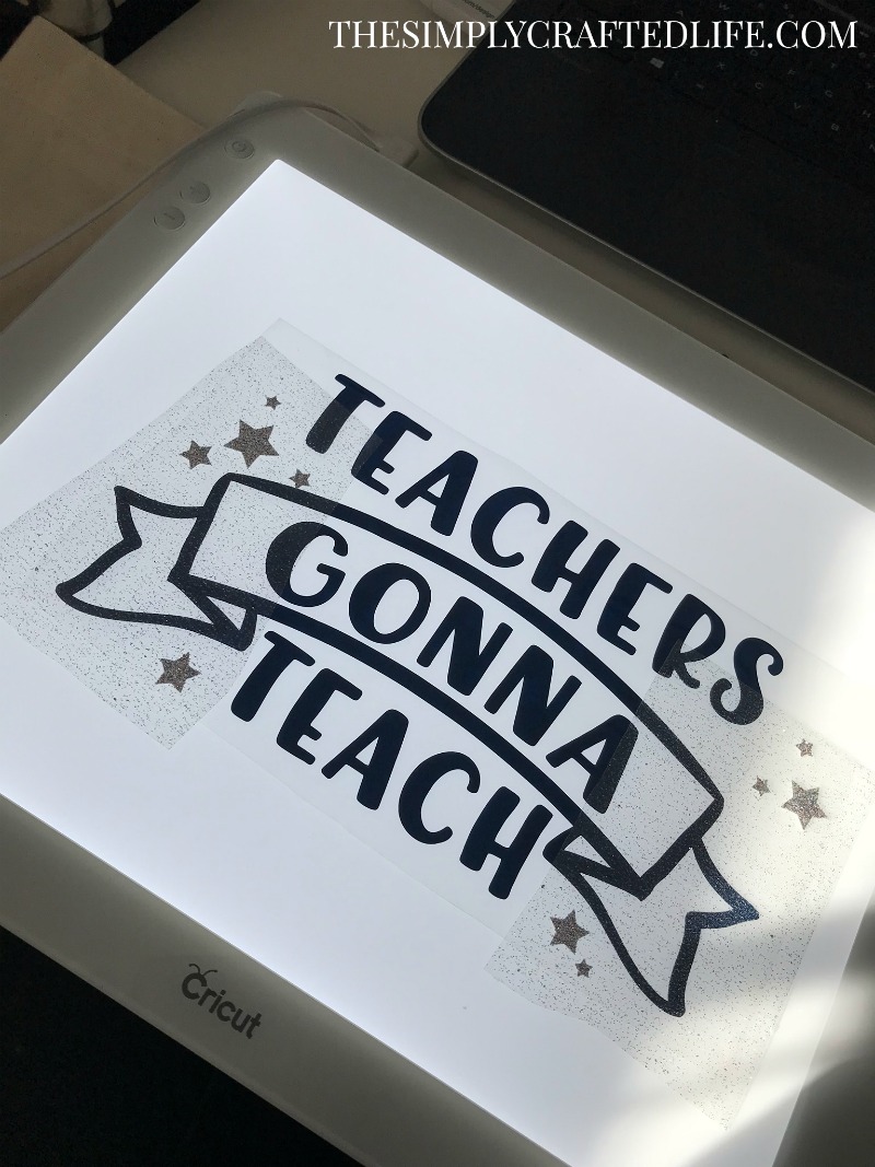 Download Free Teacher Appreciation SVG + Create a Tote Bag with Iron On