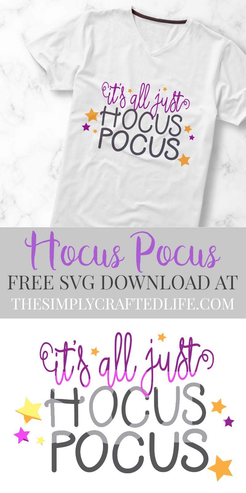 Download Free Hocus Pocus SVG Cut File for Cricut or Silhouette
